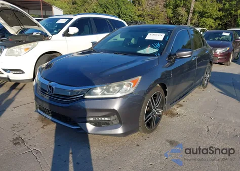 2017 Honda Accord Sport from USA, damaged, VIN 1HGCR2F56HA256913